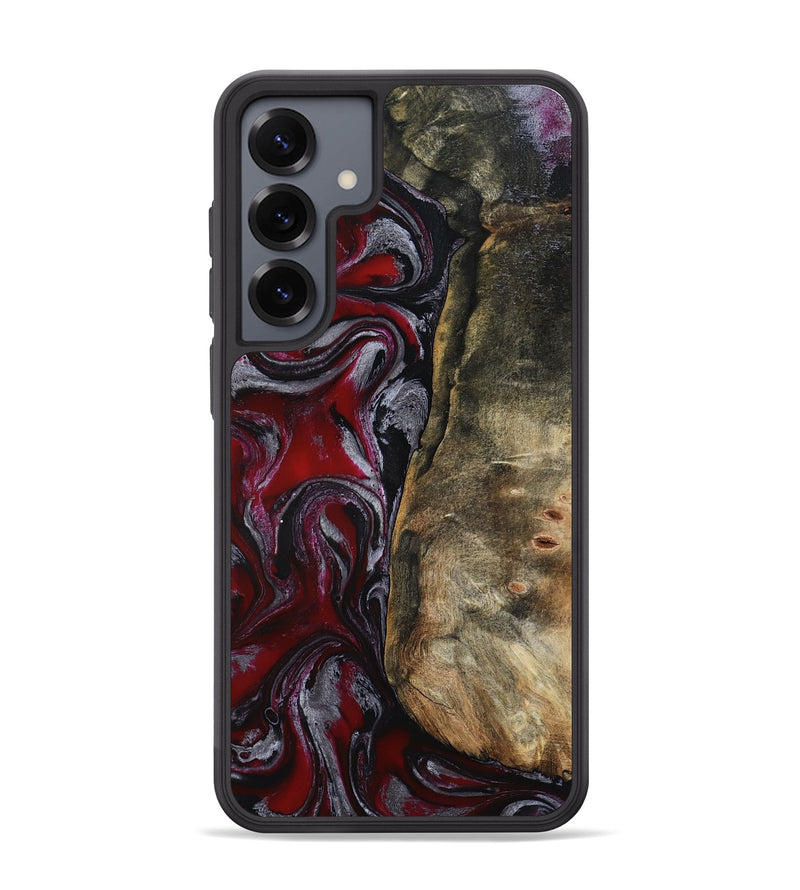 Galaxy S25 Plus Wood Phone Case - Cierra (Red, 802194)