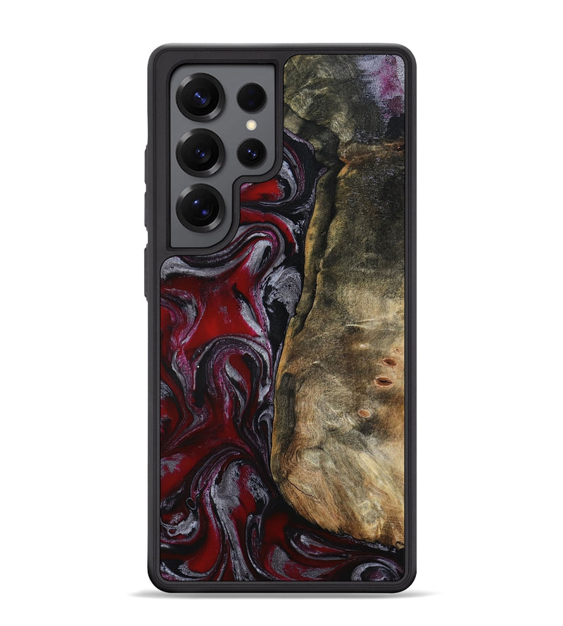 Galaxy S25 Ultra Wood Phone Case - Cierra (Red, 802194)