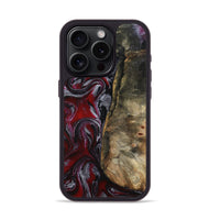 iPhone 15 Pro Wood Phone Case - Cierra (Red, 802194)