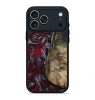 iPhone 17 Pro Max Wood Phone Case - Cierra (Red, 802194)