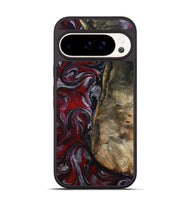 Pixel 9 Pro Wood Phone Case - Cierra (Red, 802194)