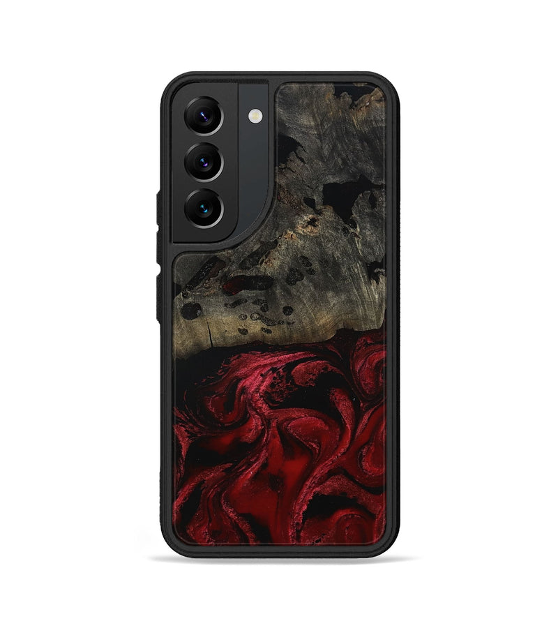 Galaxy S22 Wood Phone Case - Merry (Red, 802195)