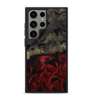 Galaxy S24 Ultra Wood Phone Case - Merry (Red, 802195)