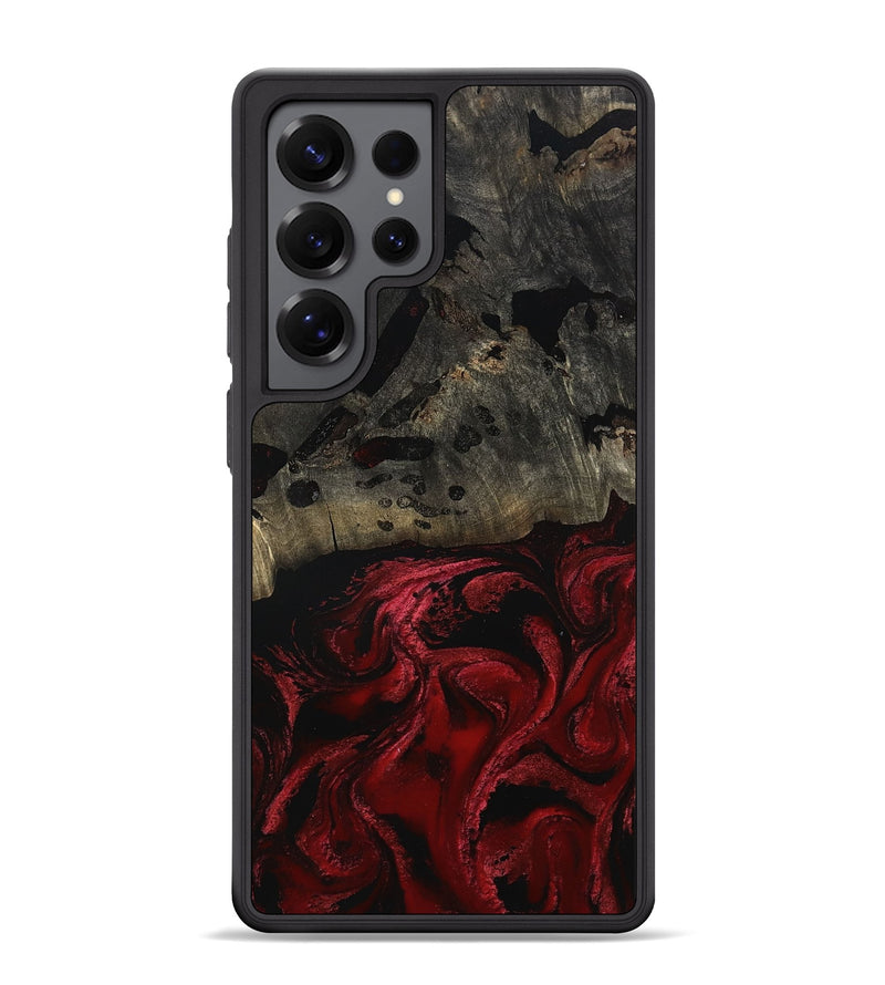 Galaxy S25 Ultra Wood Phone Case - Merry (Red, 802195)