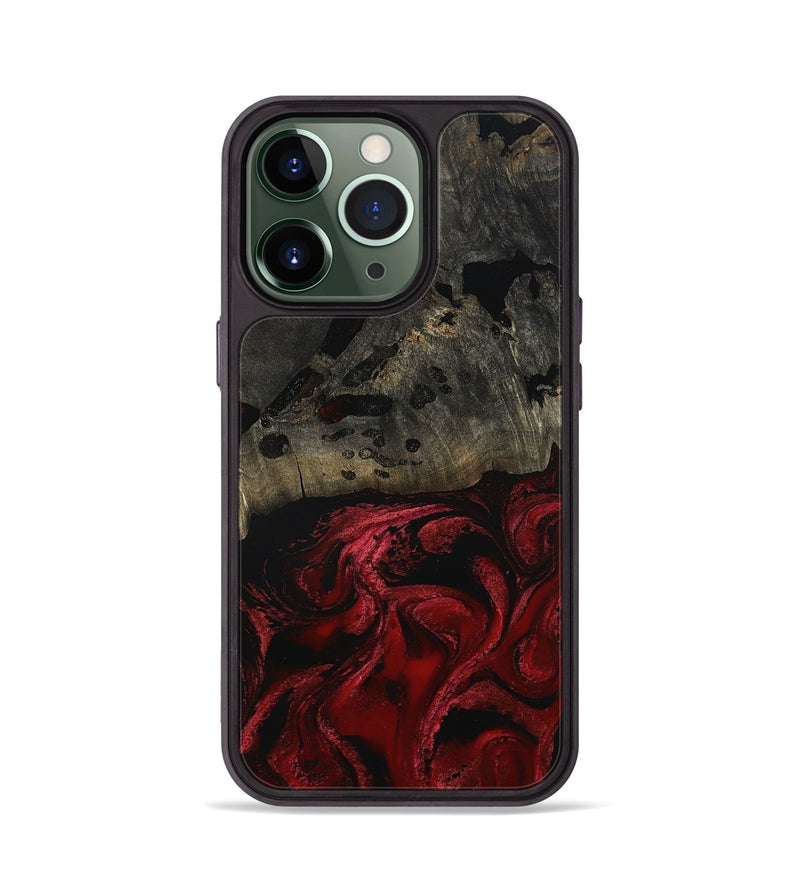 iPhone 13 Pro Wood Phone Case - Merry (Red, 802195)