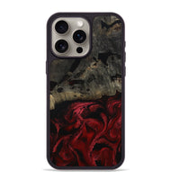 iPhone 15 Pro Max Wood Phone Case - Merry (Red, 802195)