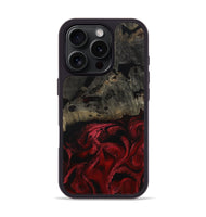 iPhone 16 Pro Wood Phone Case - Merry (Red, 802195)