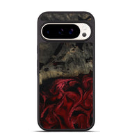 Pixel 9 Wood Phone Case - Merry (Red, 802195)