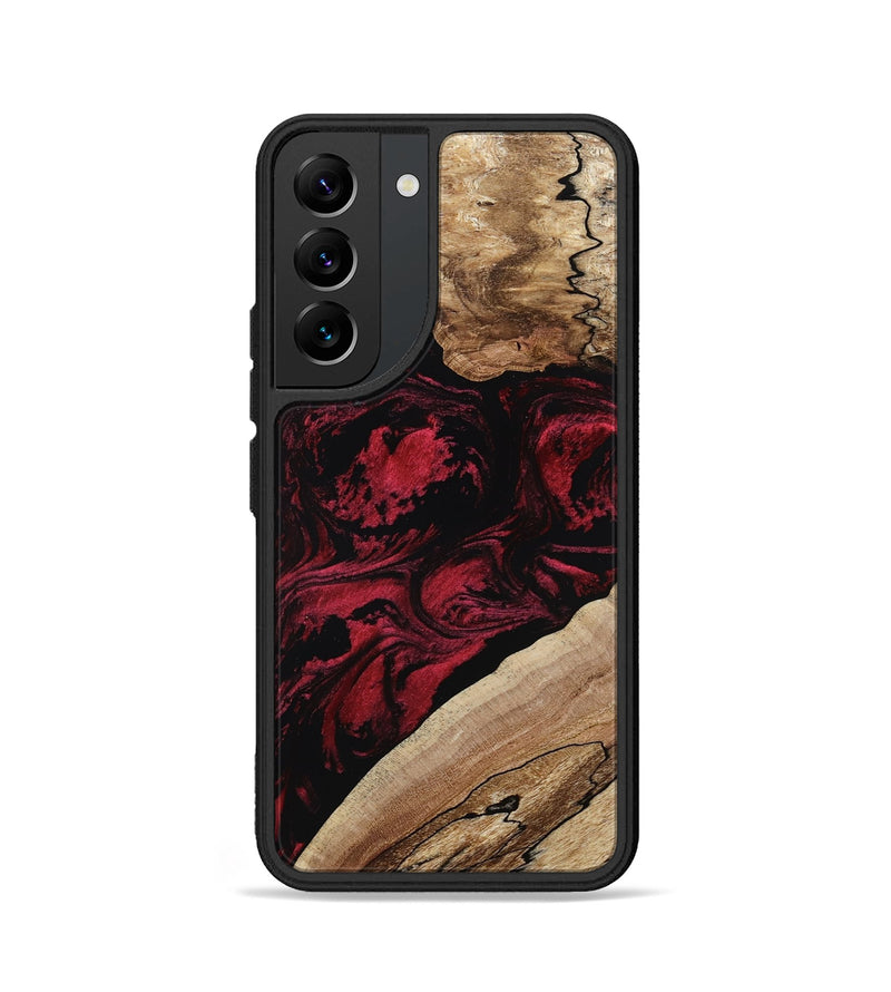 Galaxy S22 Wood Phone Case - Rome (Red, 802196)
