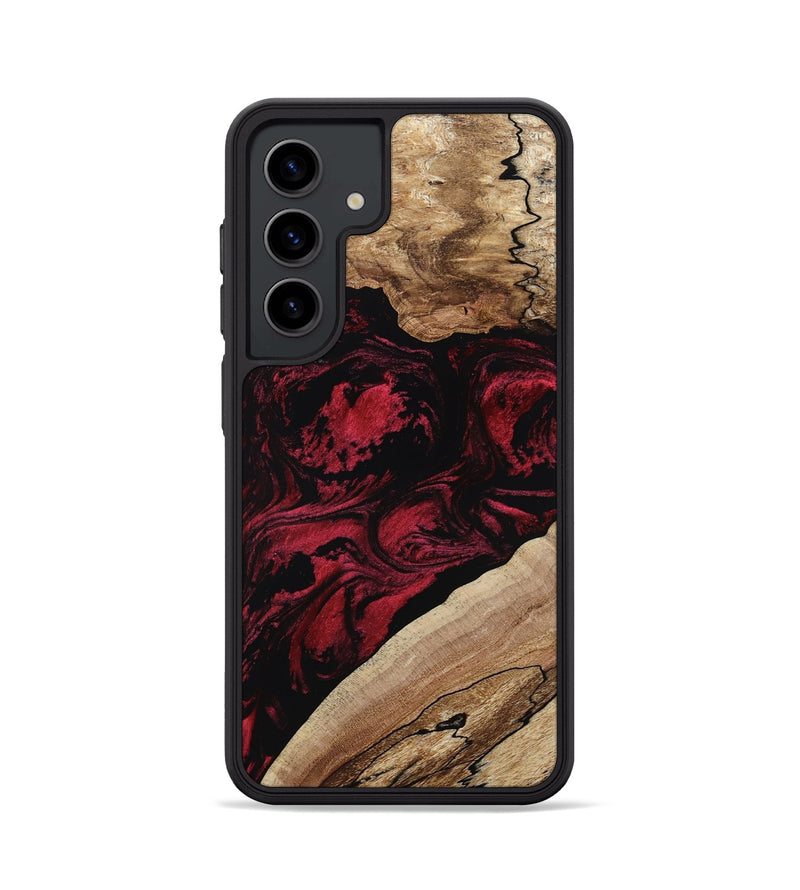 Galaxy S24 Wood Phone Case - Rome (Red, 802196)
