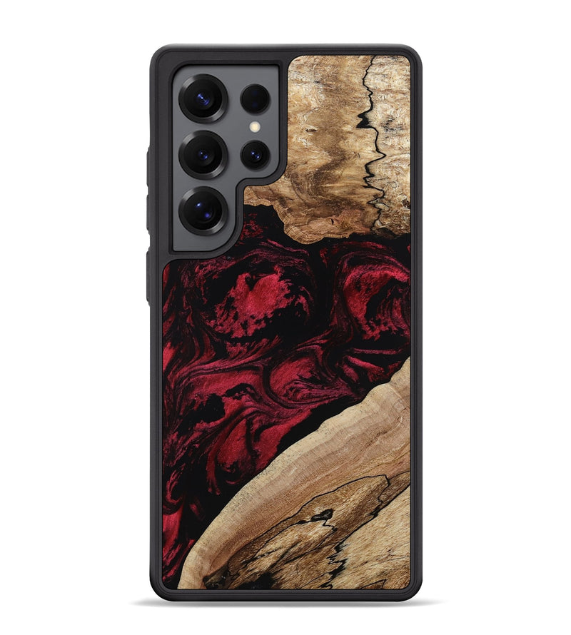 Galaxy S25 Ultra Wood Phone Case - Rome (Red, 802196)