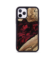 iPhone 11 Pro Wood Phone Case - Rome (Red, 802196)