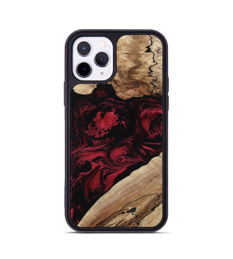 iPhone 11 Pro Wood Phone Case - Rome (Red, 802196)