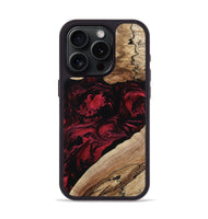 iPhone 15 Pro Wood Phone Case - Rome (Red, 802196)