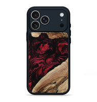 iPhone 17 Pro Max Wood Phone Case - Rome (Red, 802196)