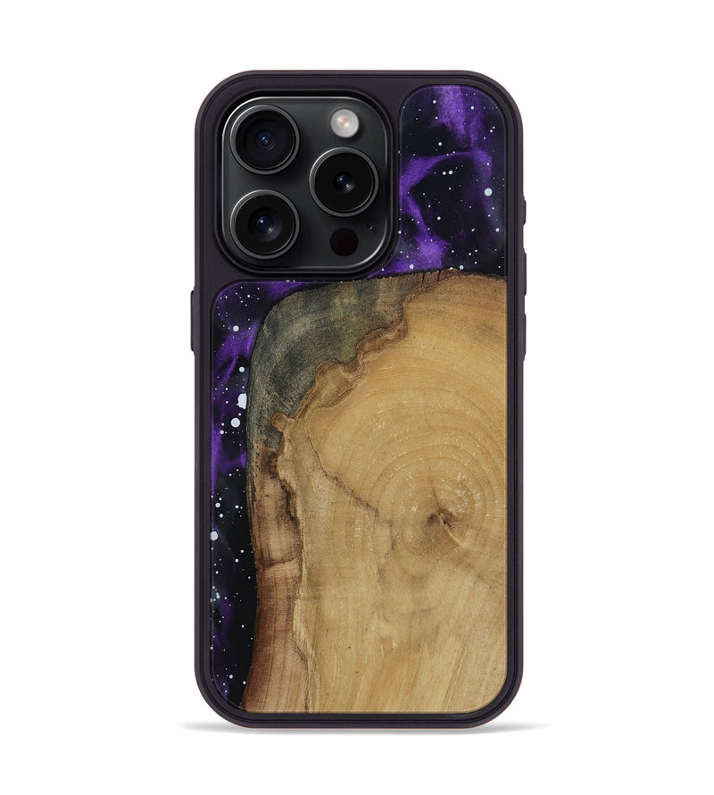 iPhone 15 Pro Wood Phone Case - Jalyn (Cosmos, 802198)