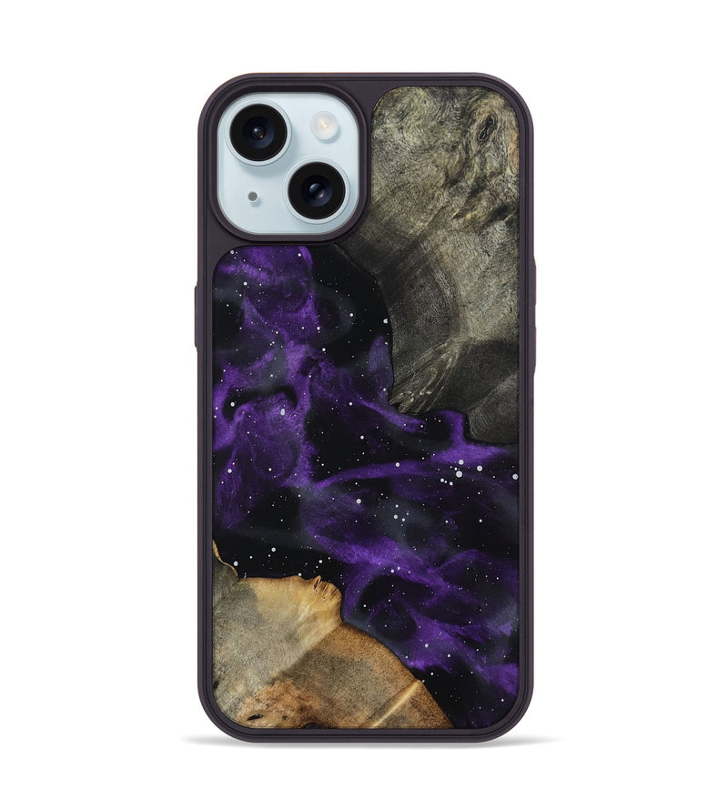 iPhone 15 Wood Phone Case - Wilbur (Cosmos, 802200)