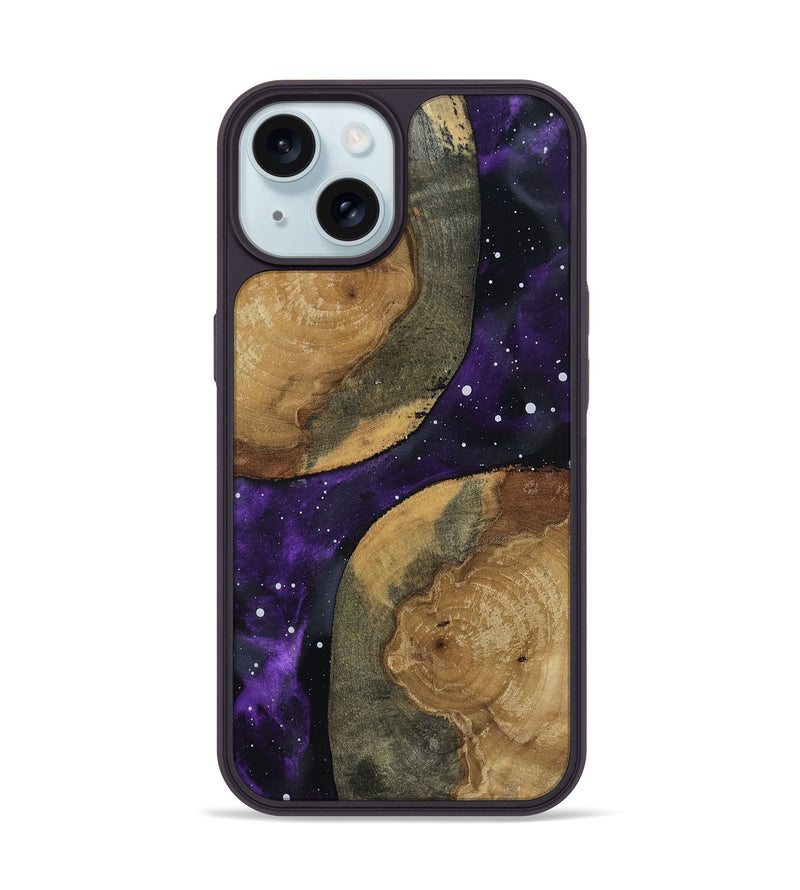 iPhone 15 Wood Phone Case - Tressa (Cosmos, 802202)