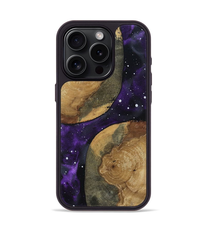 iPhone 15 Pro Wood Phone Case - Tressa (Cosmos, 802202)