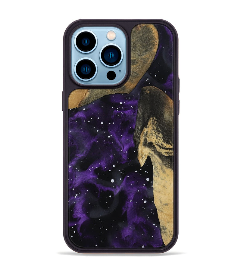 iPhone 14 Pro Max Wood Phone Case - Darwin (Cosmos, 802203)