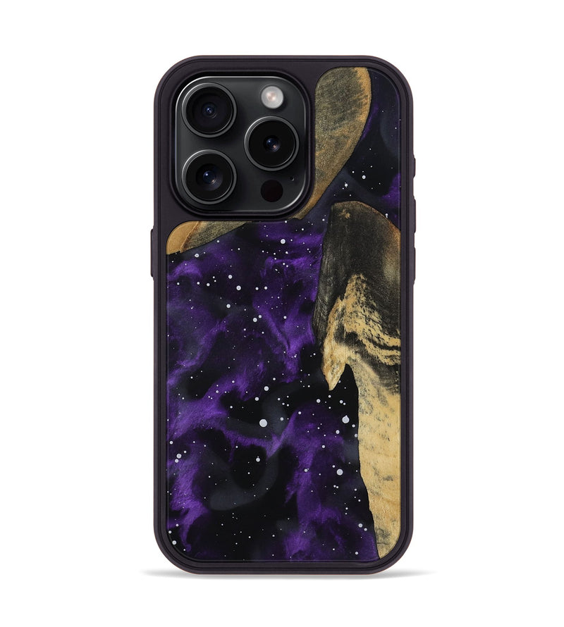 iPhone 15 Pro Wood Phone Case - Darwin (Cosmos, 802203)