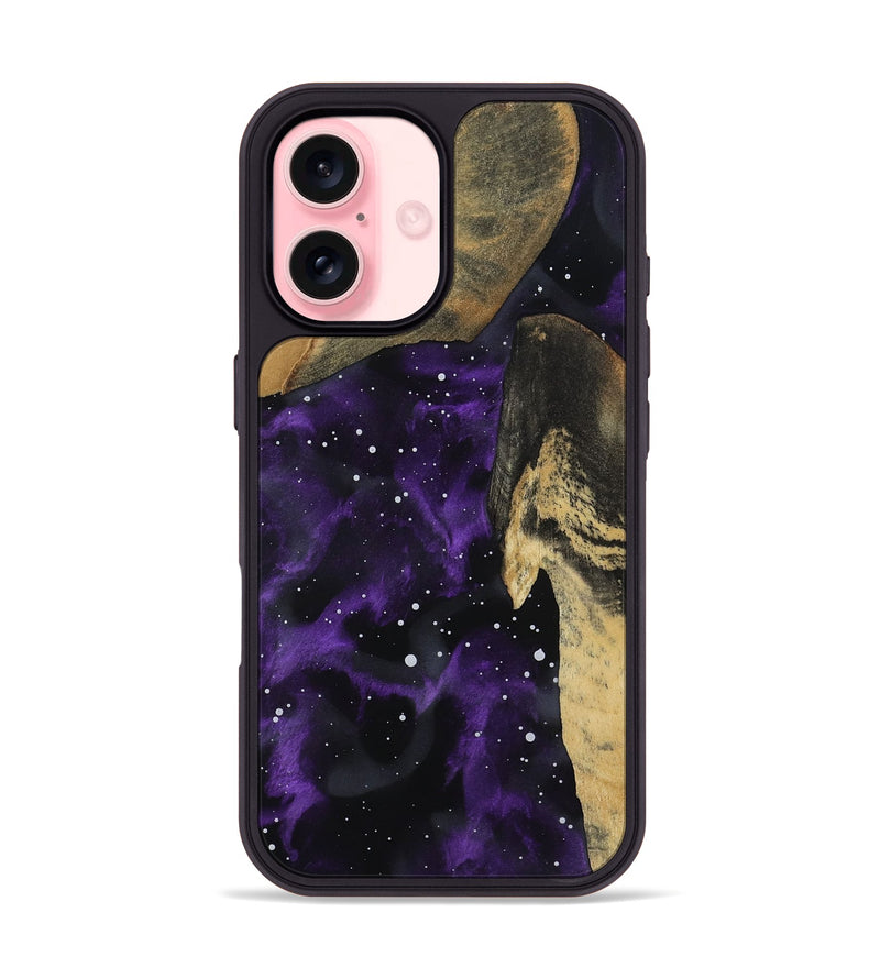 iPhone 16 Wood Phone Case - Darwin (Cosmos, 802203)