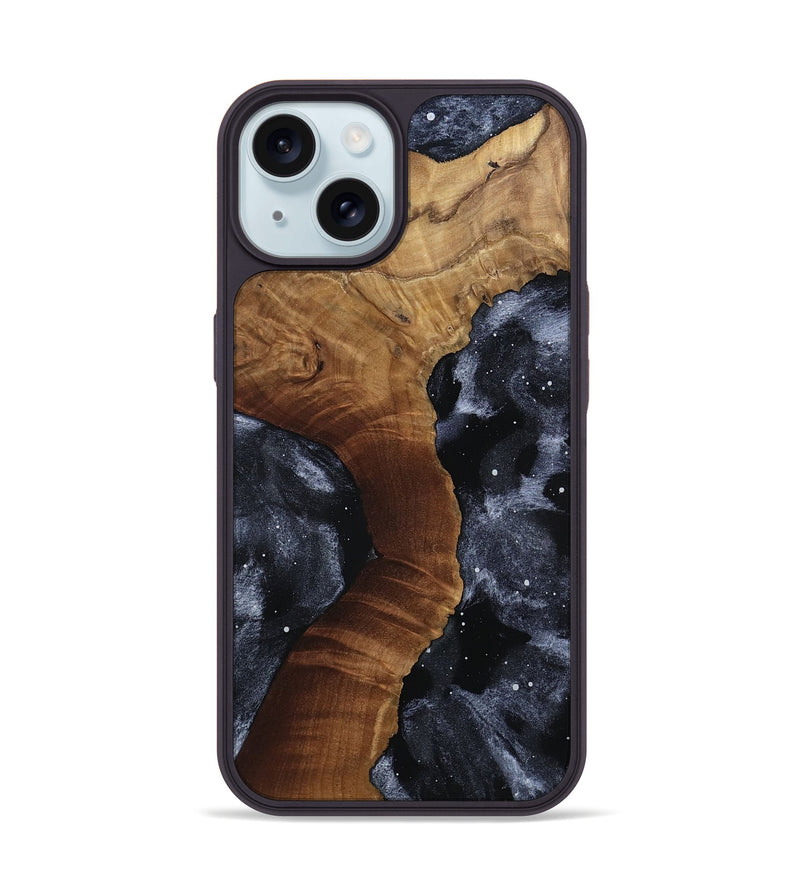 iPhone 15 Wood Phone Case - Arden (Cosmos, 802204)