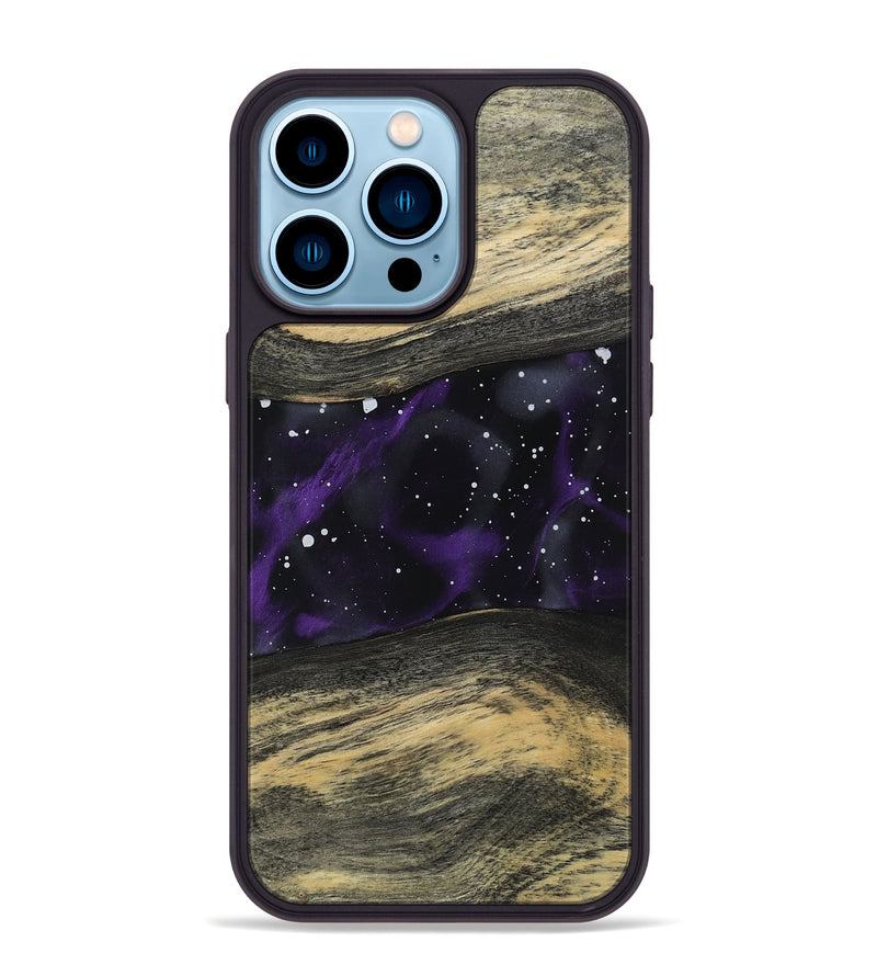 iPhone 14 Pro Max Wood Phone Case - Brielle (Cosmos, 802206)
