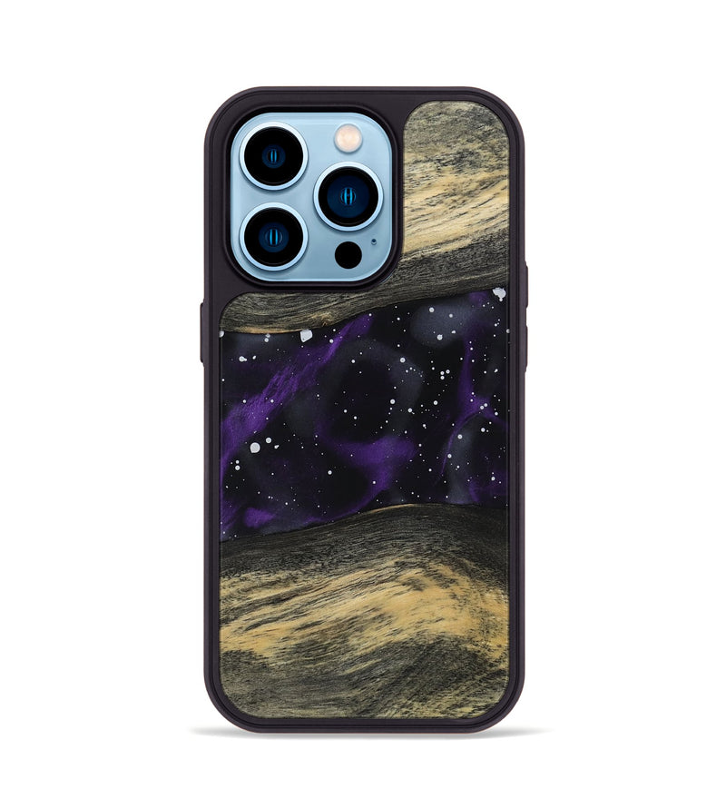 iPhone 14 Pro Wood Phone Case - Brielle (Cosmos, 802206)