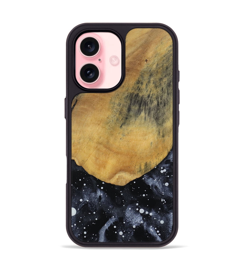 iPhone 16 Wood Phone Case - Lorene (Cosmos, 802207)