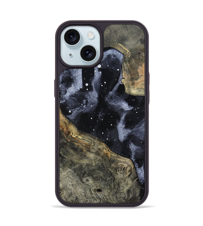 iPhone 15 Wood Phone Case - Ellen (Cosmos, 802208)