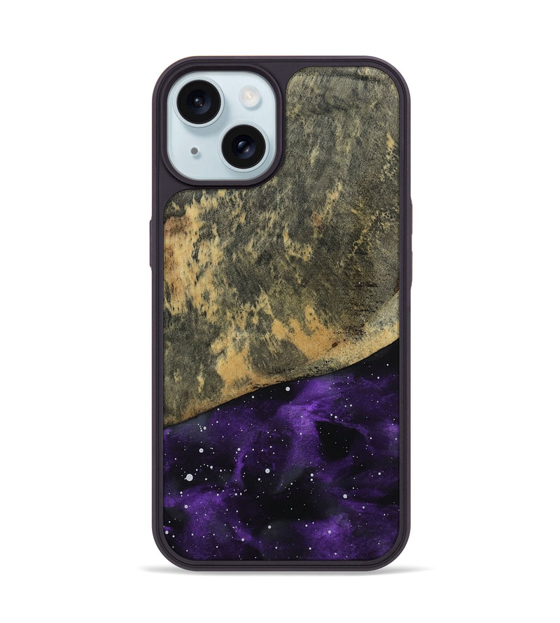 iPhone 15 Wood Phone Case - Myah (Cosmos, 802210)