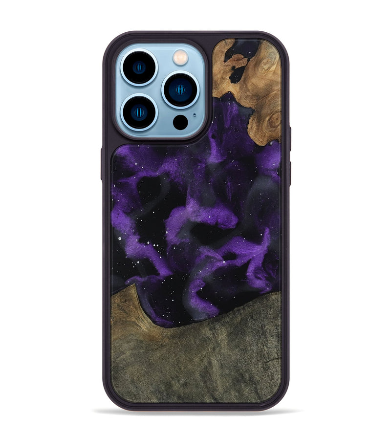 iPhone 14 Pro Max Wood Phone Case - Galilea (Cosmos, 802212)