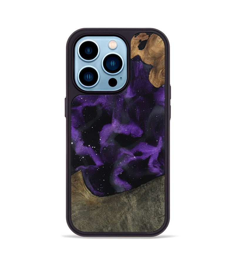 iPhone 14 Pro Wood Phone Case - Galilea (Cosmos, 802212)