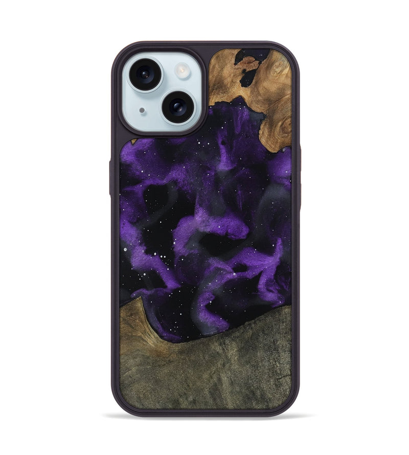 iPhone 15 Wood Phone Case - Galilea (Cosmos, 802212)