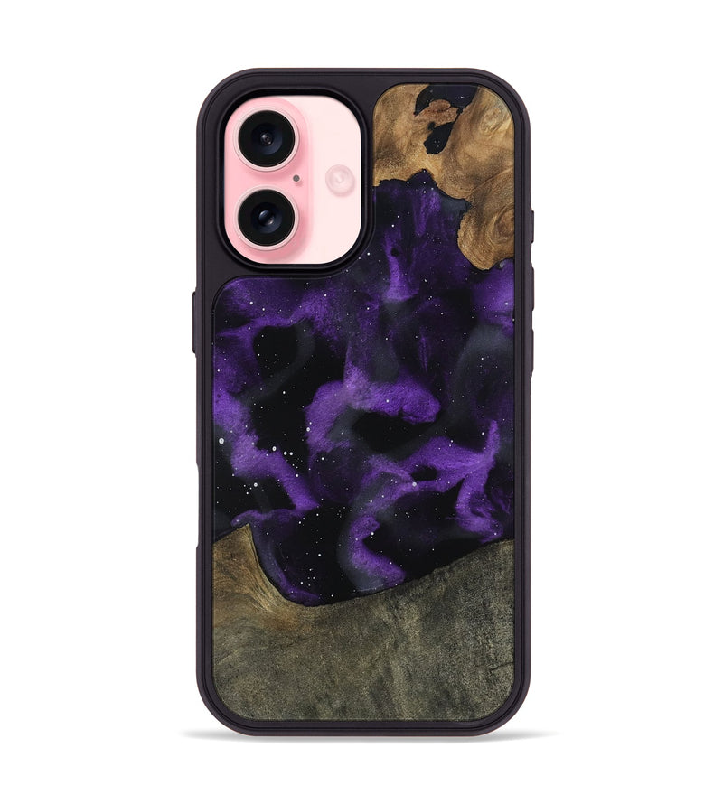 iPhone 16 Wood Phone Case - Galilea (Cosmos, 802212)