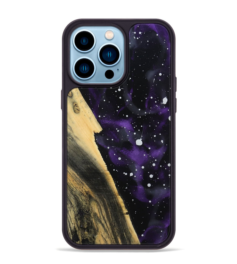 iPhone 14 Pro Max Wood Phone Case - Jerald (Cosmos, 802213)