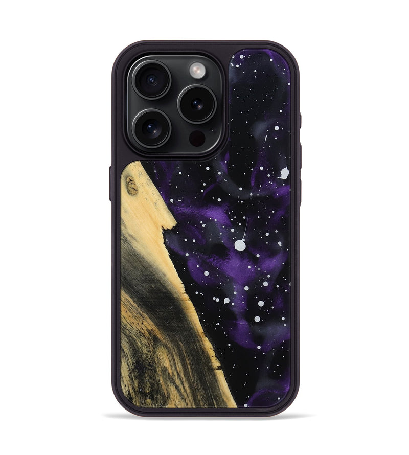 iPhone 15 Pro Wood Phone Case - Jerald (Cosmos, 802213)