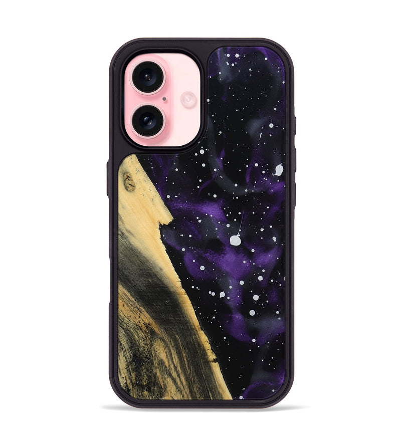iPhone 16 Wood Phone Case - Jerald (Cosmos, 802213)