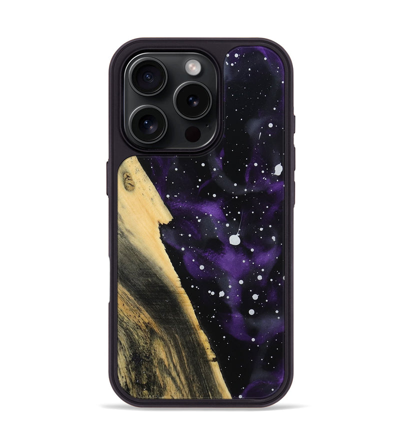 iPhone 16 Pro Wood Phone Case - Jerald (Cosmos, 802213)