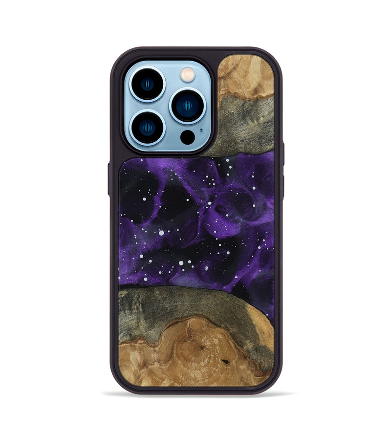 iPhone 14 Pro Wood Phone Case - Indie (Cosmos, 802214)
