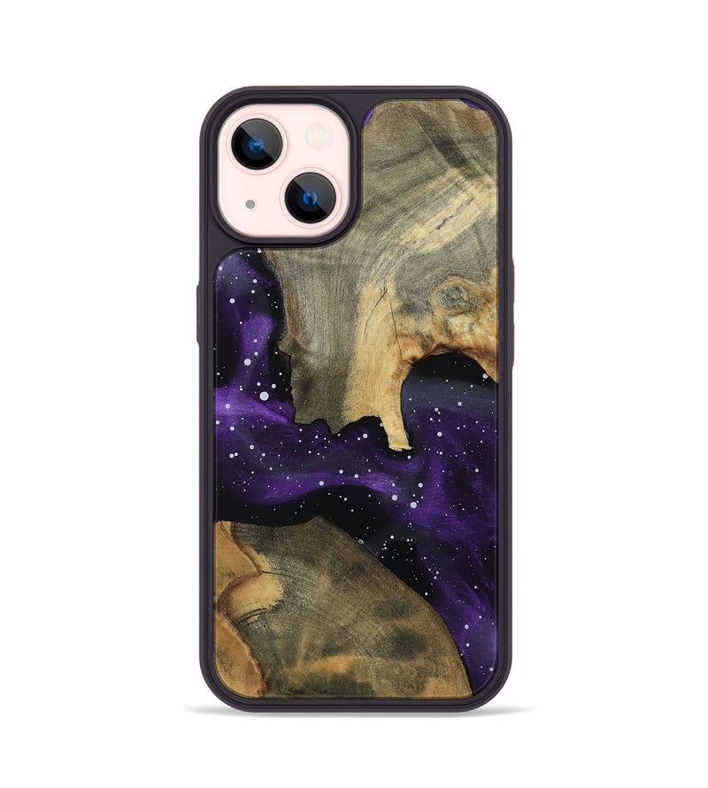 iPhone 14 Wood Phone Case - Bell (Cosmos, 802215)