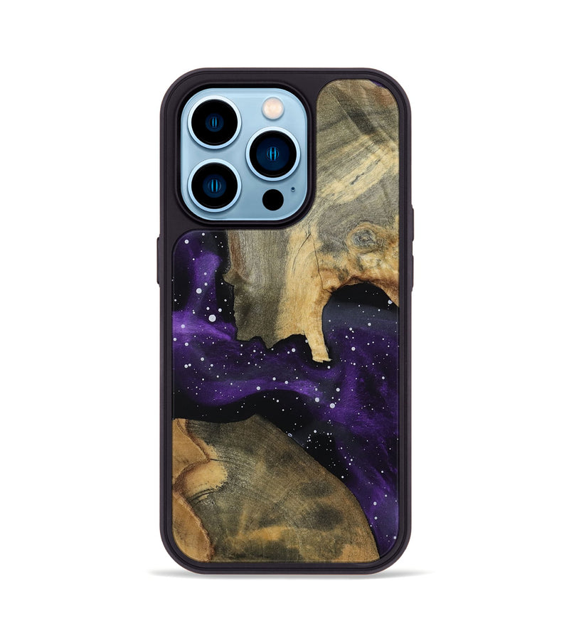 iPhone 14 Pro Wood Phone Case - Bell (Cosmos, 802215)