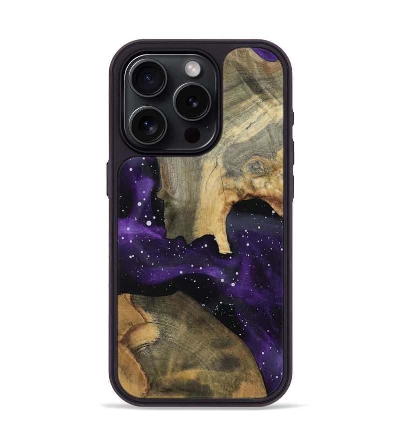 iPhone 15 Pro Wood Phone Case - Bell (Cosmos, 802215)