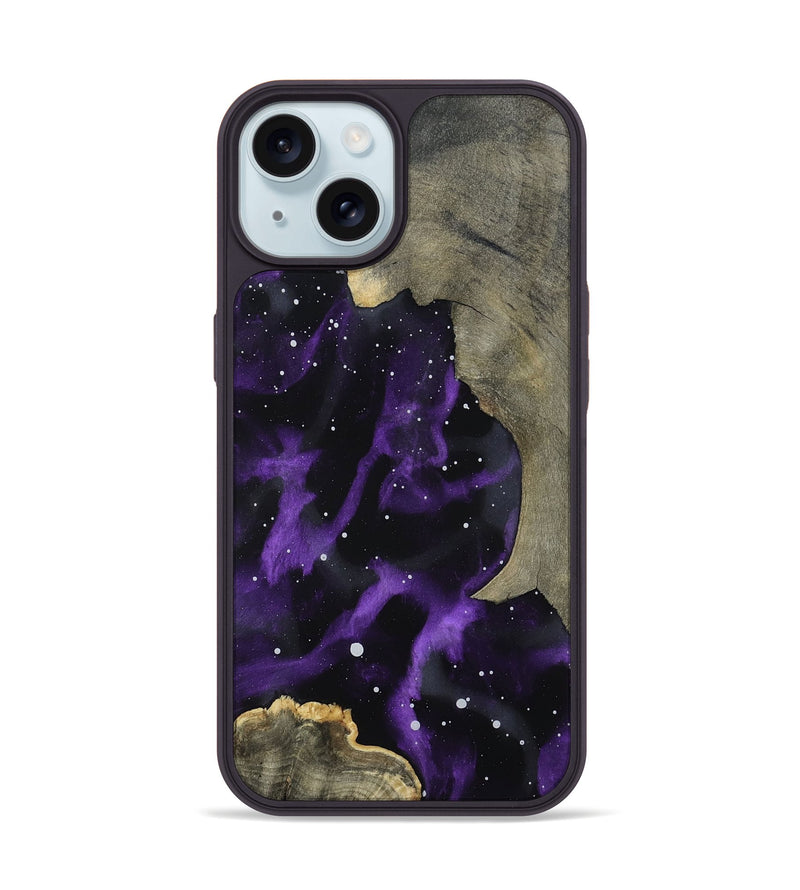 iPhone 15 Wood Phone Case - Daija (Cosmos, 802216)