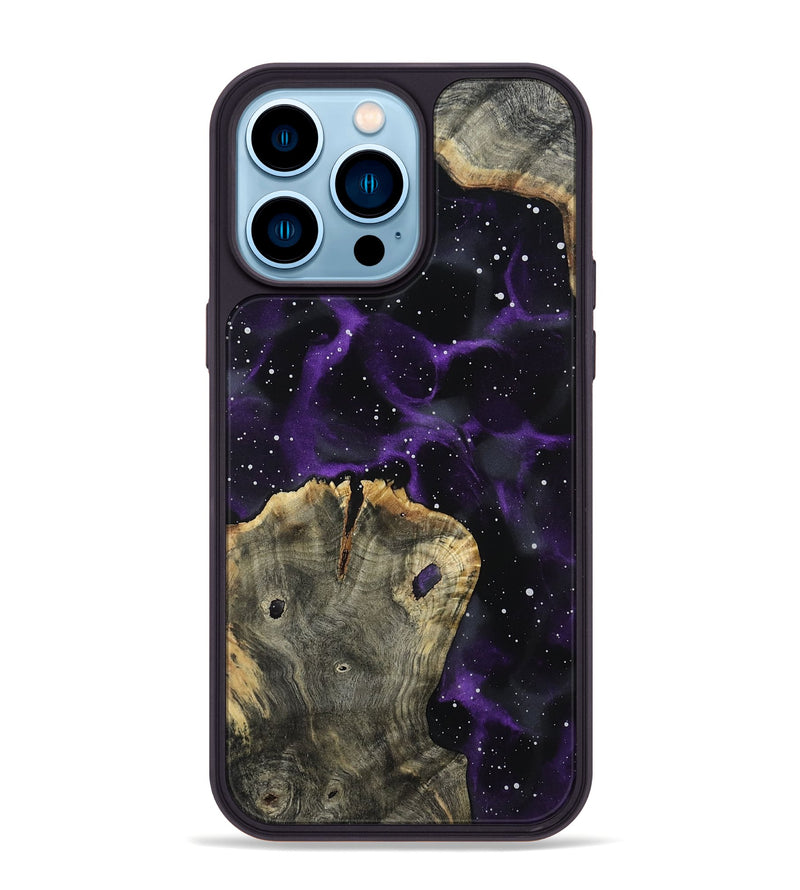 iPhone 14 Pro Max Wood Phone Case - Stormi (Cosmos, 802217)
