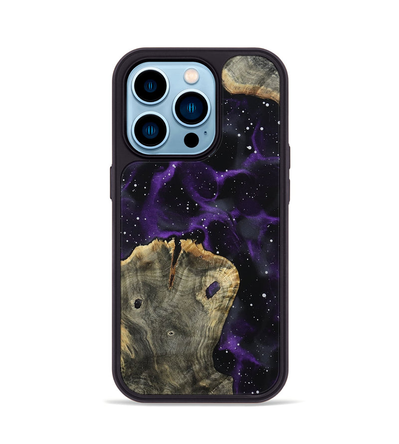 iPhone 14 Pro Wood Phone Case - Stormi (Cosmos, 802217)