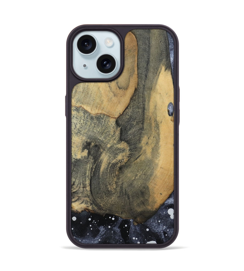 iPhone 15 Wood Phone Case - Arlene (Cosmos, 802219)