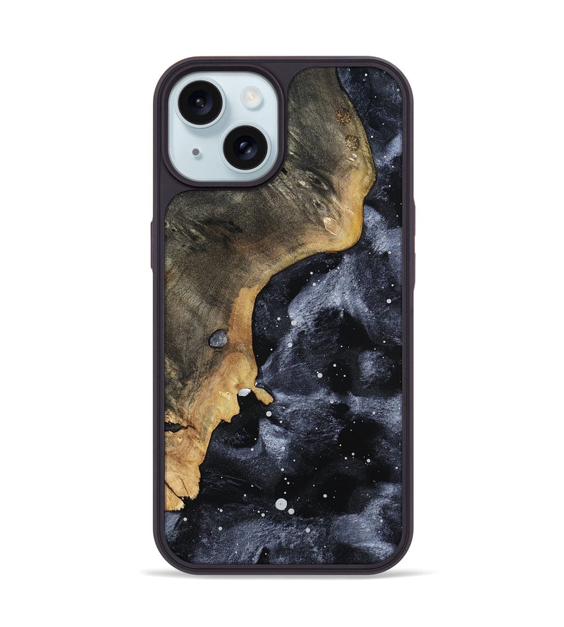 iPhone 15 Wood Phone Case - Lennon (Cosmos, 802221)