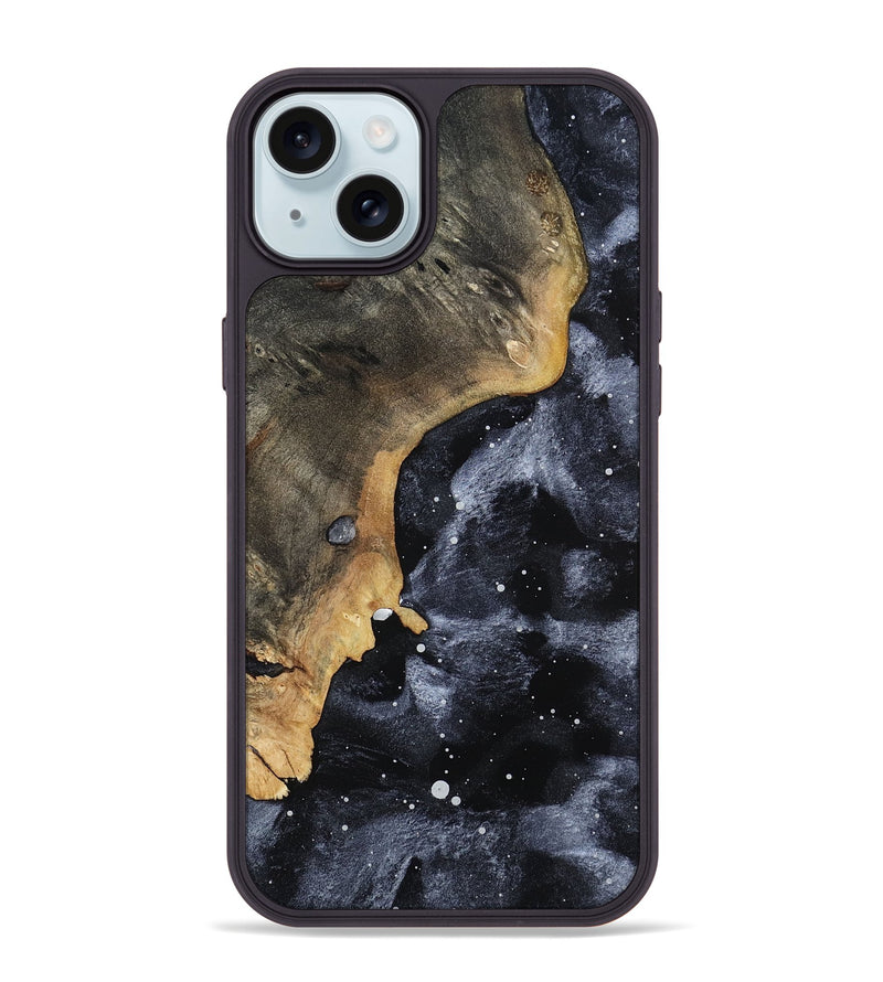 iPhone 15 Plus Wood Phone Case - Lennon (Cosmos, 802221)